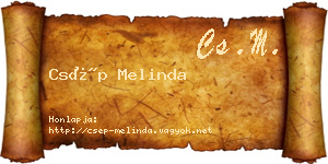 Csép Melinda névjegykártya
